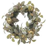 Holiday! Holiday! Golden Inspiration 24in Gold Apple Wreath
