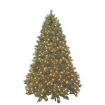 Holiday! Holiday! 7.5 ft. Hadley Pine with 800 Never Out Lights - Clear