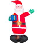 Holiday! Holiday! 8ft Airblown Inflatable Santa Holding Gift