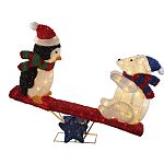 Holiday! Holiday! 48in Soft Tinsel Teeter
