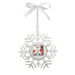 Mr. Christmas Digital Photo Ornament-Snowflake