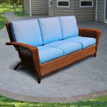 Metropolitan Deep Seating 3 Seat Sofa with Cossette Mineral Cushions
