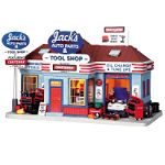 Lemax Village Collection Jack's Auto Parts and Tools Sears Exclusive