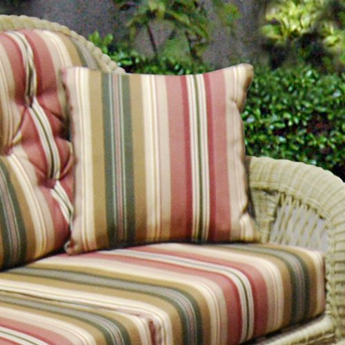 Calista Cabernet Throw Pillow by