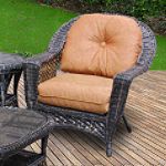 Augusta Deep Seating Chair with Paprika Paisley Cushion