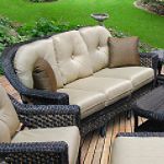 Augusta Deep Seating 3 Seat Sofa with Elm Cushion