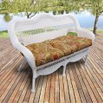 Avalon Love Seat with Sausalito Adobe Cushions