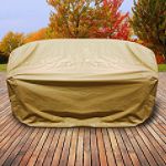 Furniture Covers Outdoor Wicker Deep Seat 3 Seat Sofa Furniture Cover