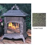 Arctic Pagoda Fireplace Green by Arett Sales