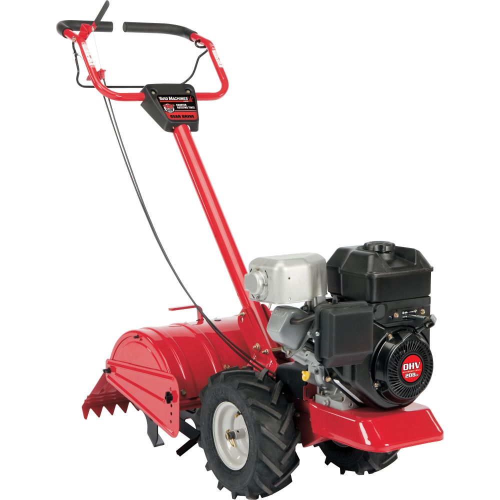 YardMachine 208cc Rear Tine Tiller