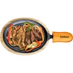 Cuisinart Preseasoned Cast Iron Grilled Fajita Set