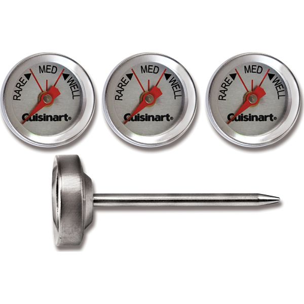 Cuisinart Set Of Four Outdoor Grilling Steak Thermometers