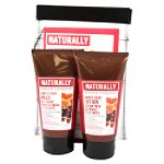 Naturally Cranberry Moro Orange Travel Set
