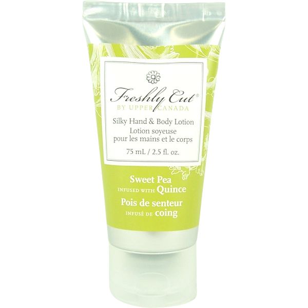 Freshly Cut Sweet Pea Infused with Quince Silky Hand & Body Lotion,
