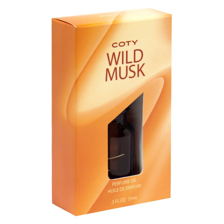 Wild Musk Coty Wild Musk Perfume Oil, 0.5 fl oz (15 ml)