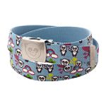Pink Cookie Canvas Pandas Belt