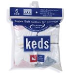 Keds Lowcut Half Cushion Socks, 