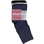 Silvertoe Turncuff Socks Dark As