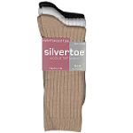 Silvertoe Rib Socks Fashion Colo