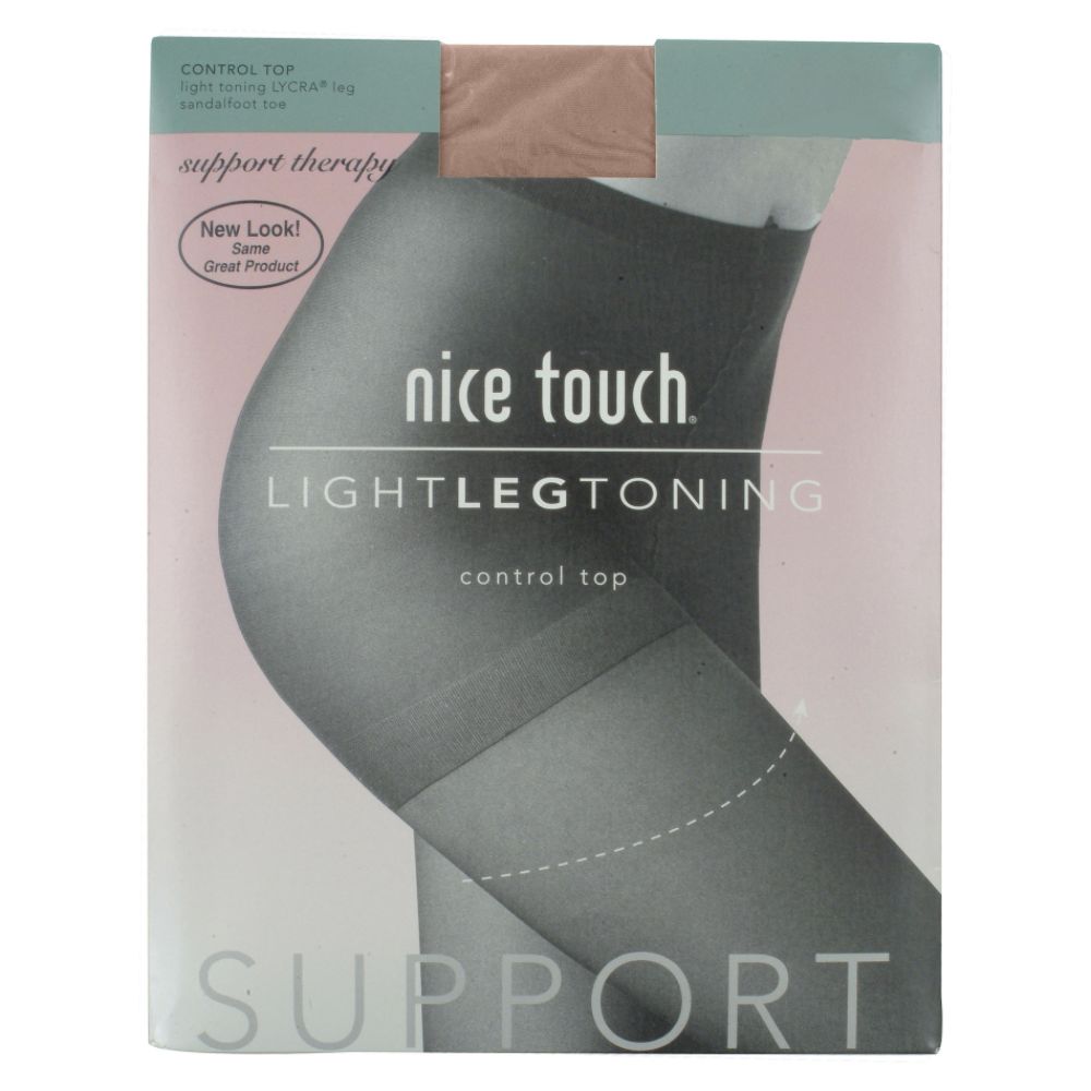 Nice Touch Support Therapy Light Toning Pantyhose