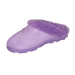 Fireside Casuals Women's Faux Suede Clog with Fur Lining