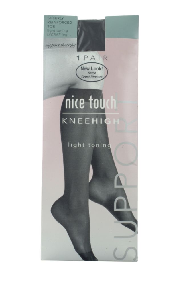 Nice Touch Support Therapy Light Toning Knee Highs