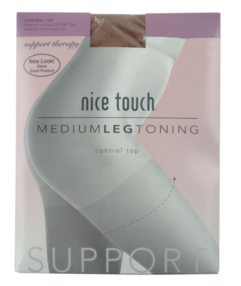 Nice Touch Support Therapy Medium Toning Pantyhose