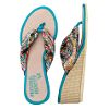 Scarf Espadrille Thong