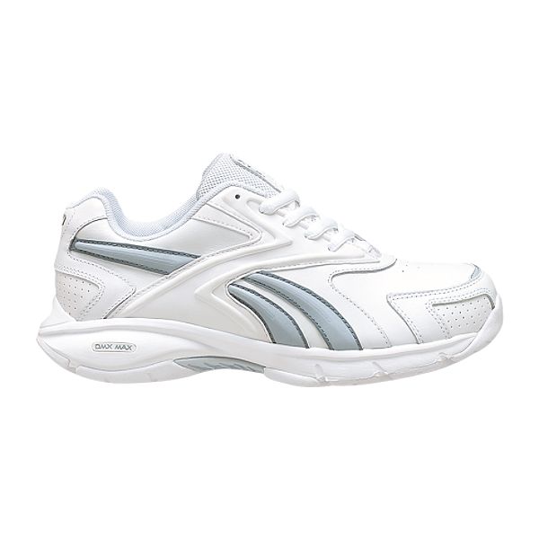 Reebok Women's Versa Comfort Stripe - White/Platinum/Steel