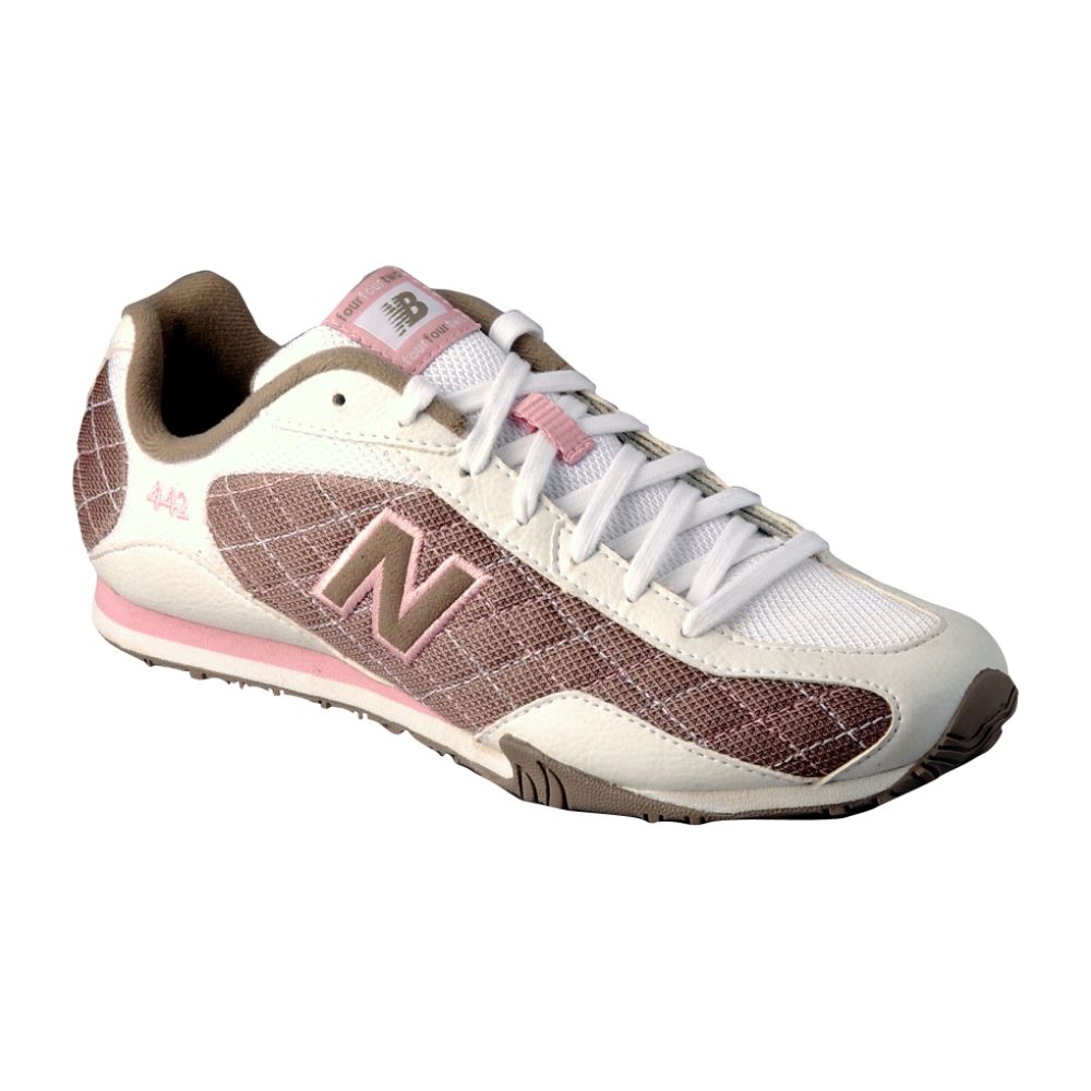 Pink Tennis Shoes  Women on New Balance Women S 442 Shoe   White Tan Pink Reviews   Mysears