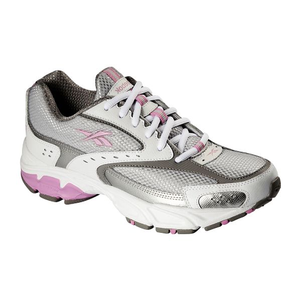 Reebok Women's Boston EZ Runner II Shoe - White/Gray/Pink