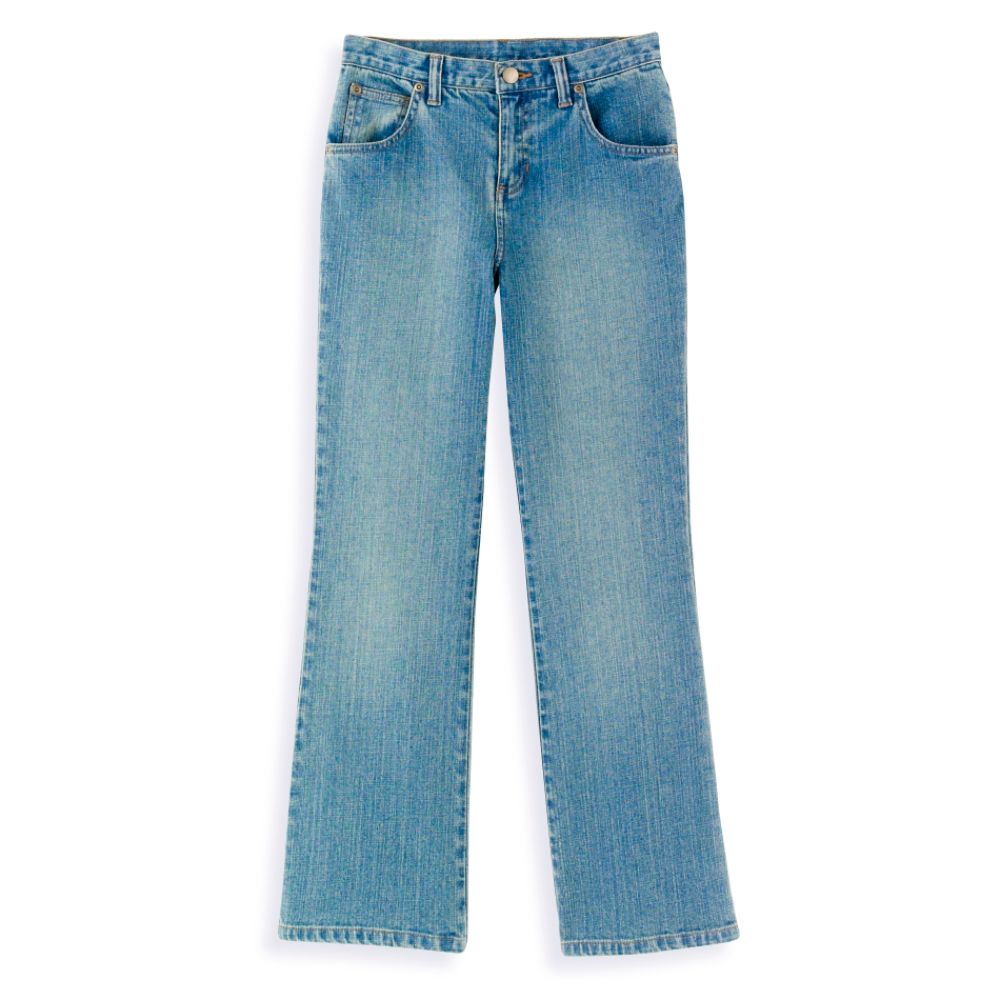 Canyon River Blues Girl's 7-16 Slim Stretch Denim Jean with Flare Leg