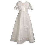 Ashley Ann Girl's 7-16 Cape Communion Dress