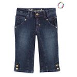 Disney Wizards of Waverly Place Girl's 7-16 Skimmer Jean with Bracelet