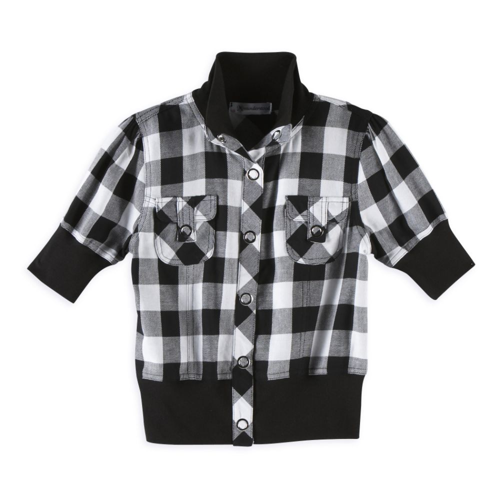 Missunderstood Girl's 7-16 Plaid Jacket