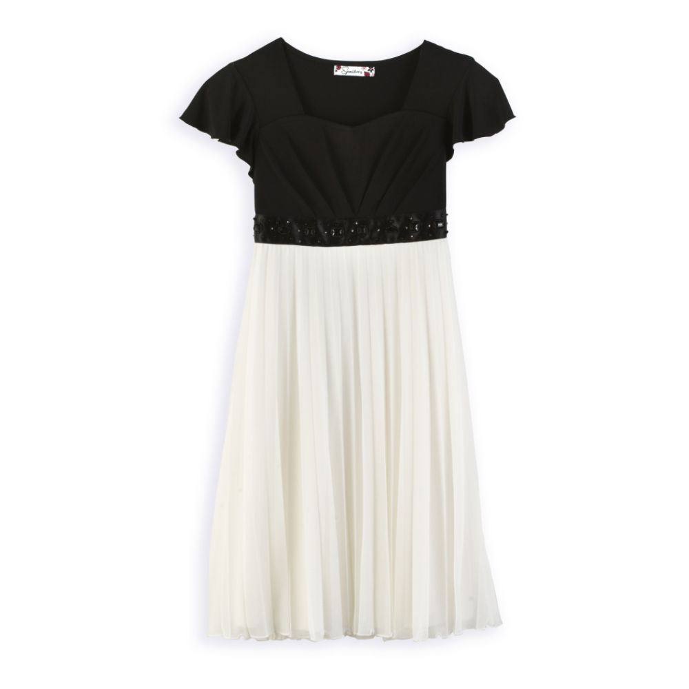 Girl Dresses on Speechless Girl S 7 16 Flutter Sleeve Crystal Pleat Dress Reviews