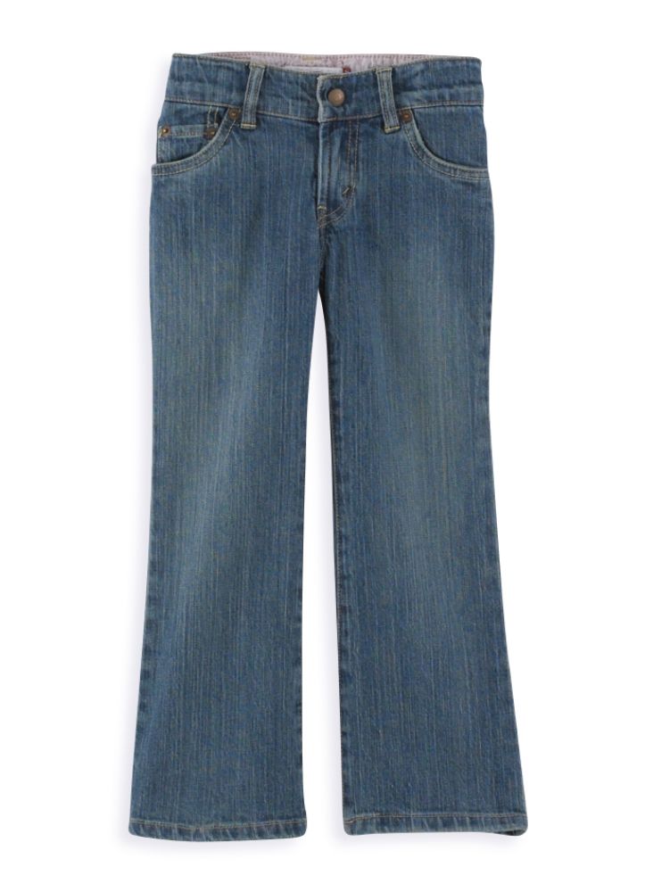 Levi's  Girl's 4-6X Stretch Flare Jean with Adjustable Inside Waistband