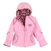 Toddler Girl's Hooded Midweight Jacket