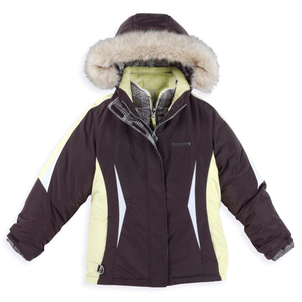Zero Xposur Girl's 7-16 Hooded System Jacket