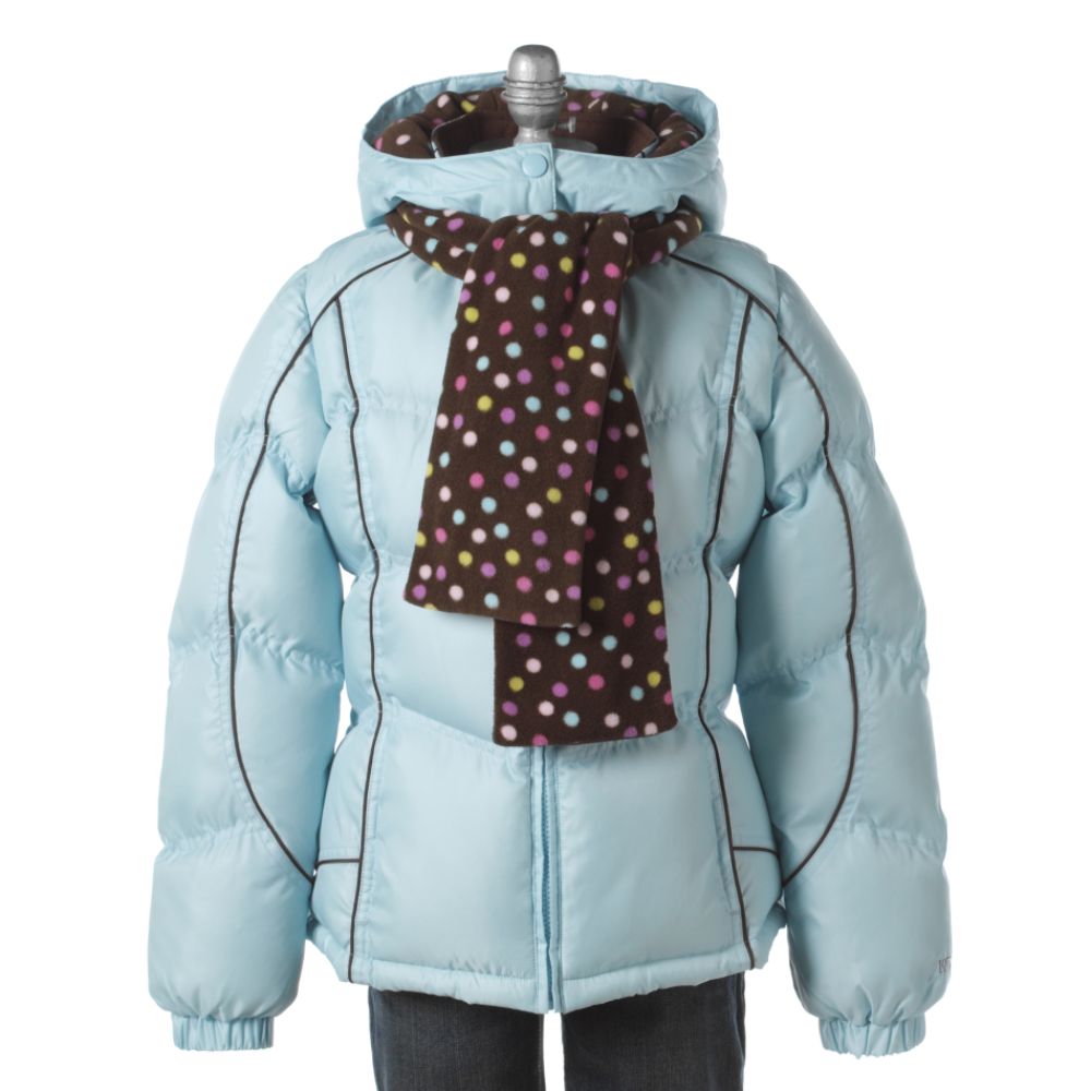 Weather Tamer Girl's 7-16 Hooded Puffie Jacket