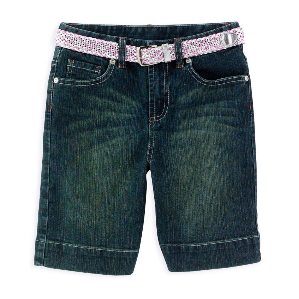 Personal Identity Girl's 7-16 Sequin Back Pocket Bermuda