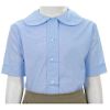 Short Sleeve Peter Pan Blouse