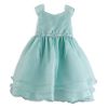 Muneca Sleeveless Sheer Dress, Triple Layer Skirt with Ribbons