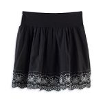 Joey B Girl's Plus Butterfly Embroidered Skirt