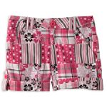 Canyon River Blues Girl's Plus Patchwork Short