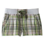 Canyon River Blues Girl's Plus Knit Waist Plaid Short