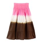 Missunderstood Girl's Plus Dip-Dye Broomstick Skirt