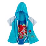 Disney Princess Toddler Girl's Ariel Swimsuit with Terry Robe