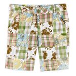 Canyon River Blues Girl's Plus Patchwork Bermuda