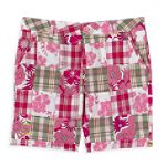 Canyon River Blues Girl's Plus Patchwork Bermuda